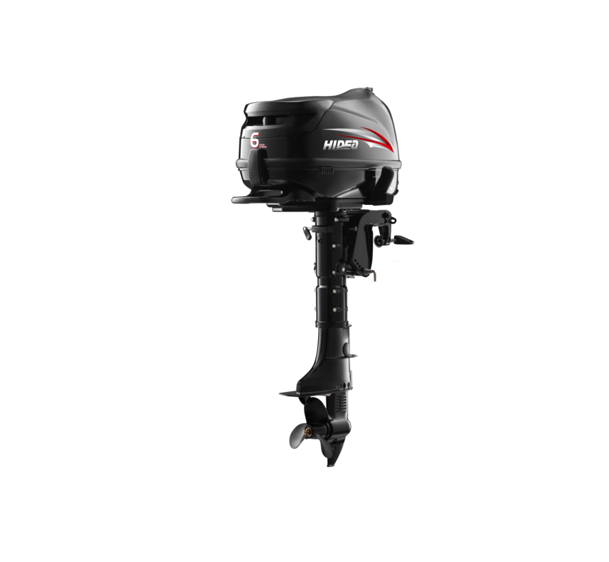 Hidea 6 pk 4-takt Buitenboordmotor HDF6HE-IB - Elektrische start met interne accu