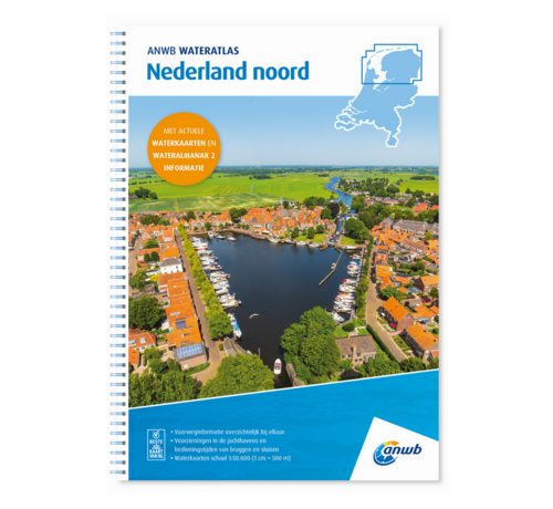 ANWB ANWB Wateratlas / Waterkaart Nederland Noord