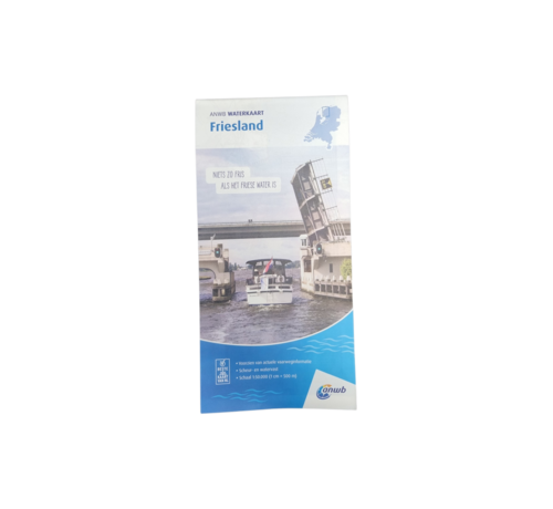 ANWB ANWB Waterkaart Friesland