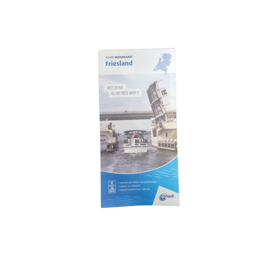 ANWB Waterkaart Friesland