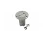 RVS Dekvuldop 'Waste'  slangaansluitingDiameter 38mm  flensDiameter 76mm  0Graden  model