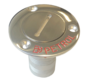 RVS Dekvuldop 'Petrol'  slangaansluitingDiameter 38mm  flensDiameter 76mm  0Graden  model