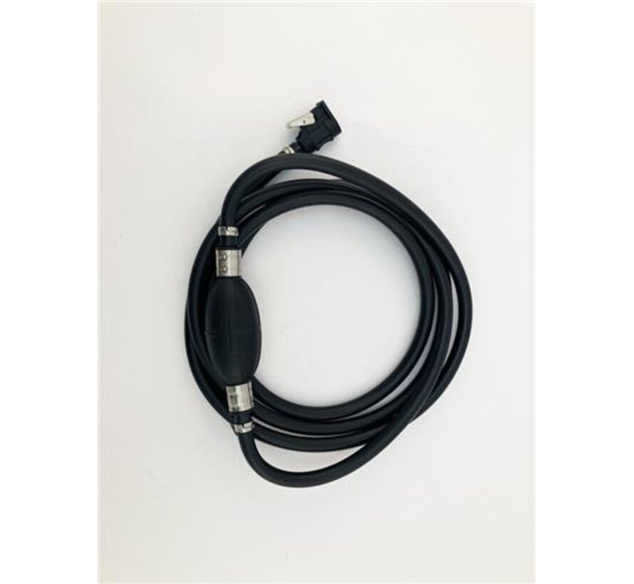 Hollex Pompbalset Brandstofslang 8 mm met Knijpbal en Motoraansluiting