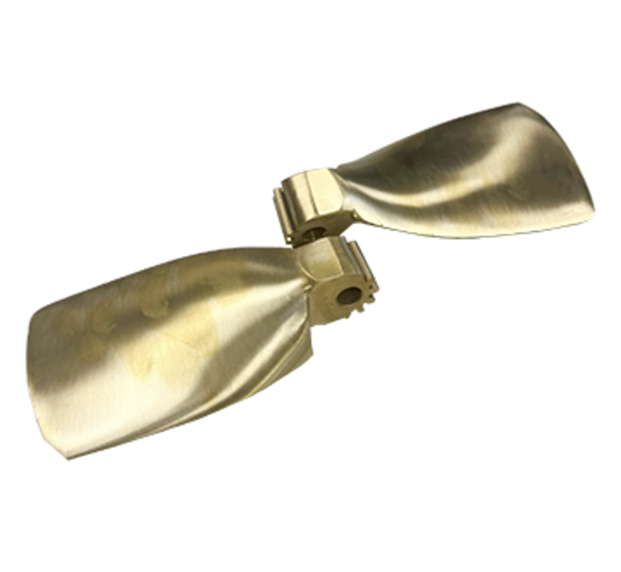 Radice Bronzen Klapschroef 14 x 9 Rechts (Excl. Naaf)