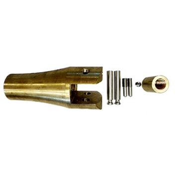 Radice Naafkit M2 Ø25 mm 1:10 voor 2-Blads Klapschroef 14" t/m 17"
