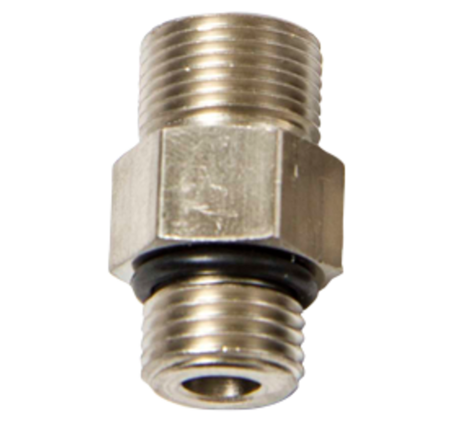 SeaStar Straight Fitting ORB-5 naar 3/8" Tube – Set van 2