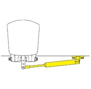Seastar Outboard Cilinder Spiegelmontage