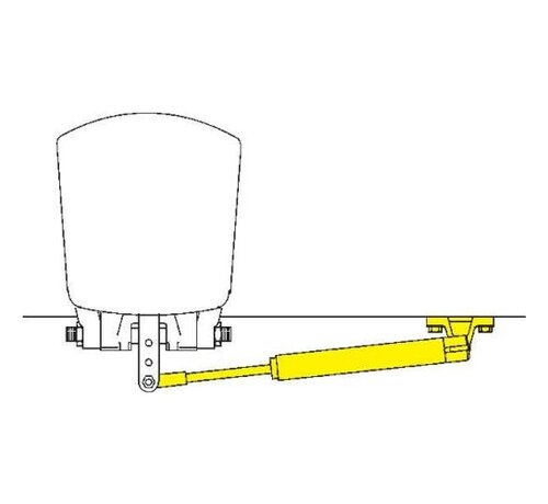Seastar SeaStar Outboard Cilinder Spiegelmontage