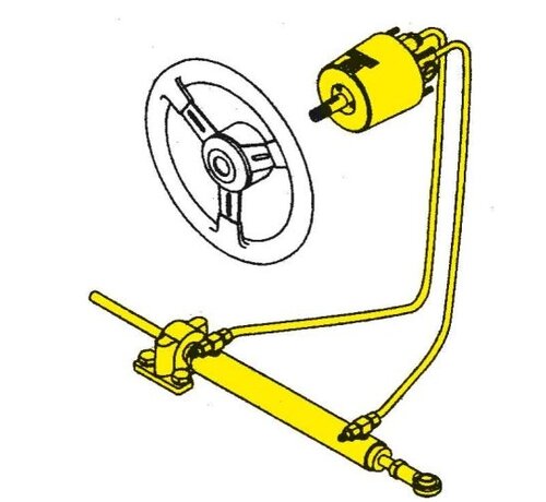 Seastar SeaStar Hydraulisch Inboard Stuursysteem Systeem-1 (58 kgm) – Complete Set