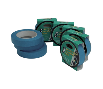 PSP 7 Day Blauwe Afplaktape / Masking Tape 25 mm x 25 m