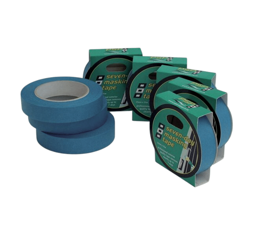 PSP PSP 7 Day Blauwe Afplaktape / Masking Tape 25 mm x 25 m