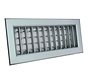 Velair Uitblaas Luchtrooster Aluminium 200 x 100 mm