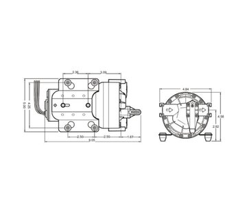 Velair Zelfaanzuigende Waterpomp 5–20 l/min 230V voor Marine Airconditioning
