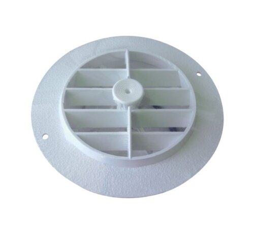 Velair Velair Afsluitbaar Uitblaas Ventilatierooster Rond Ø100 mm Wit