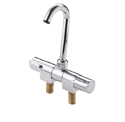 Trem Mengkraan Chroom Dubbel – 3/8" Slangaansluiting