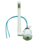 Talamex Waterkraan Wit met Schakelaar – 8-10 mm – Tuit 160 mm
