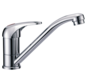 Trem 1-Hendel Mengkraan Verchroomd met Draaibare Uitloop – 3/8"
