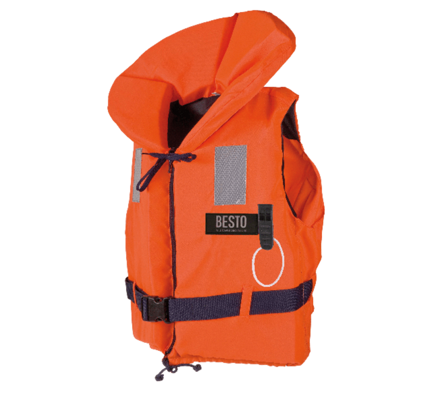 Besto Econ 100N Reddingsvest Oranje – Maat S t/m XL