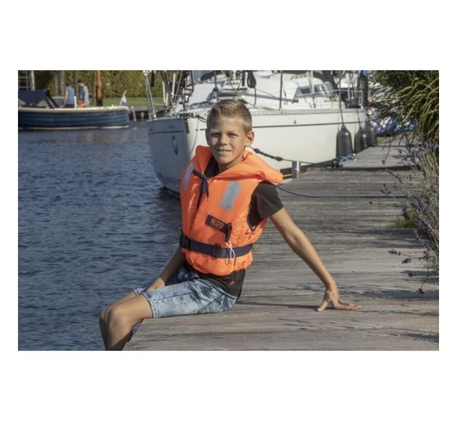 Besto Econ 100N Reddingsvest Oranje – Maat S t/m XL