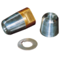 Allpa Dopmoer Set met Zinkanode & RVS Borgring voor Schroefas – Ø20 t/m Ø60 mm