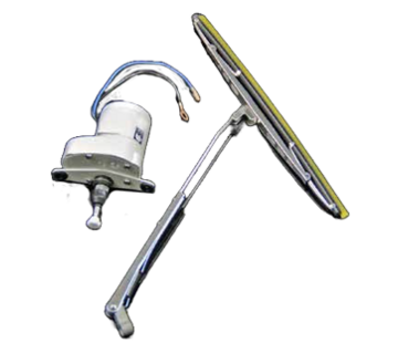 Allpa Ruitenwissermotorset Alpha 12V – Motor, Wisserarm & Wisserblad 300 mm
