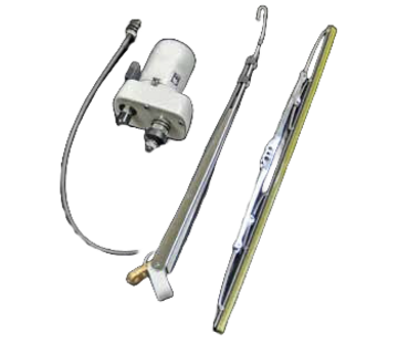 Allpa Ruitenwisserset Bravo 12V – 2-Speed Motor, Arm, Blad & 3-Standenschakelaar