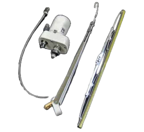 Allpa Allpa Ruitenwisserset Bravo 12V – 2-Speed Motor, Arm, Blad & 3-Standenschakelaar