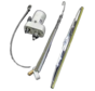 Allpa Ruitenwisserset Bravo 12V – 2-Speed Motor, Arm, Blad & 3-Standenschakelaar