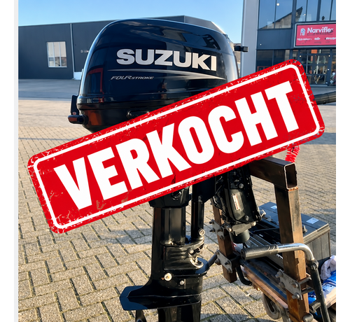 Suzuki Suzuki 20 pk 4-takt lang met elektrische start & powertrim!