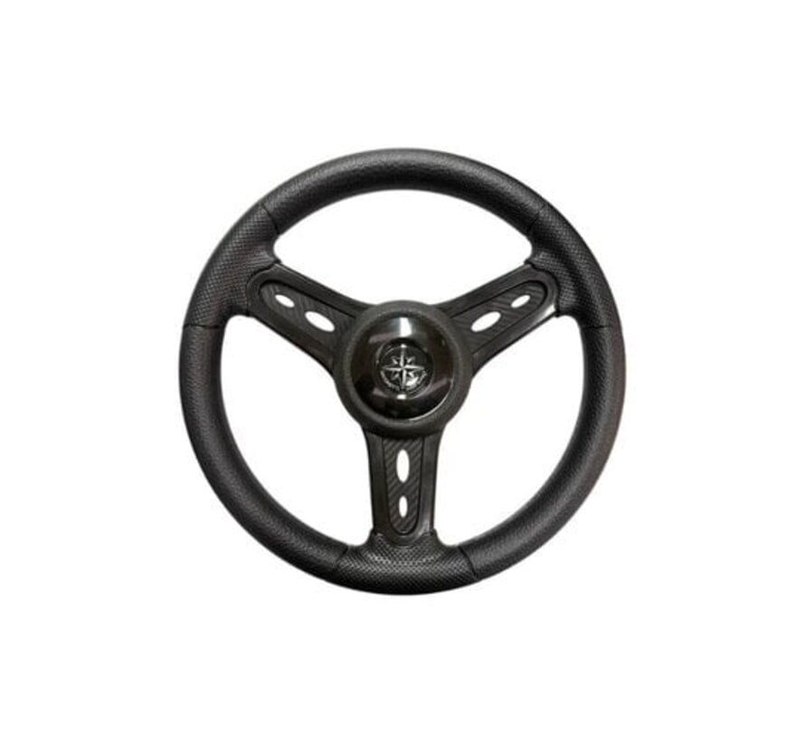 Stuurwiel Kunststof Carbon Look 35 CM
