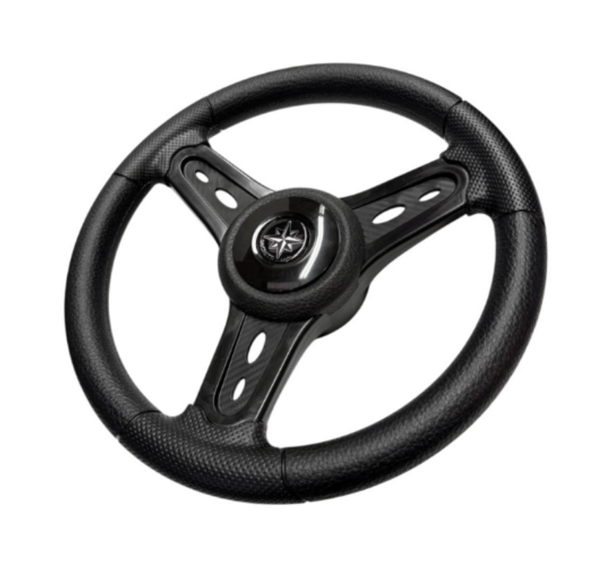 Stuurwiel Kunststof Carbon Look 35 CM