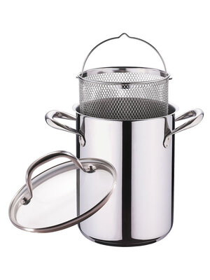 Bergner asperge-/ pastapan met deksel (4,2 l.)