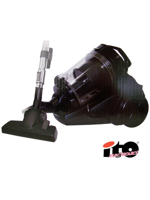 ITO electronics Cyclone (zakloze) stofzuiger zwart