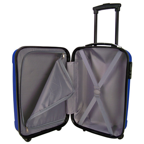 Ceruzo handbagage koffer ABS blauw