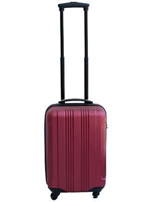 Ceruzo handbagage koffer ABS bordeauxrood