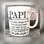 Papa Tasse mit Namen und Foto