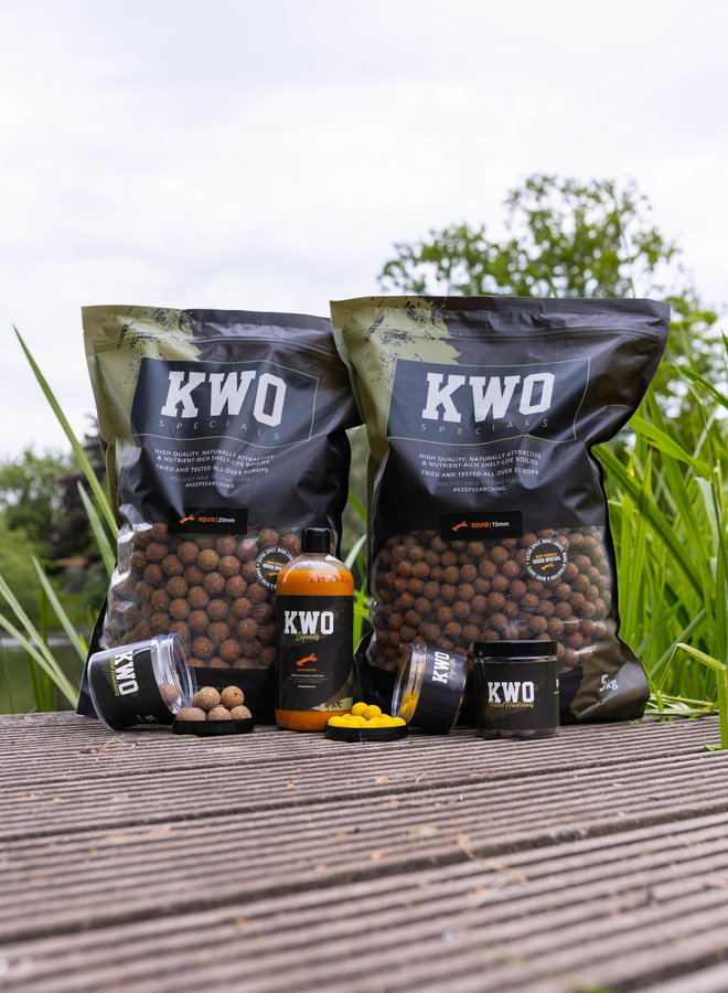 Bait Package Mixed - 10 KG KWO Squid Specials