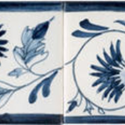 Frisiantiles Border tiles chrysanthemum