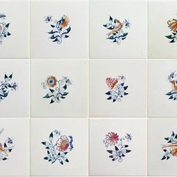 Frisiantiles Fliesenblumen klein Farbe 1-12