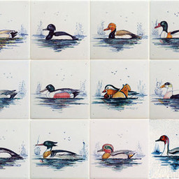 Frisiantiles Tiles with ducks colour 1-12