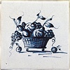 Tiles with fruit baskets 1-12