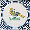 Fliesen Harlinger Vögel 1-6
