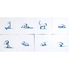 Tegels katten 1-8