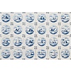 Tiles landscape in circle I 1-12