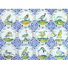 Tiles birds in circle 1-12