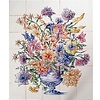 Tegeltableau bloemenvaas E