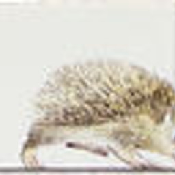 Frisiantiles Kacheltableau Igel mit Junge