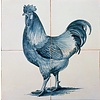 Tegeltableau haan