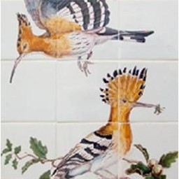 Frisiantiles Kacheltableau Hoppen