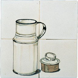 Frisiantiles Tegeltableau kannetje II